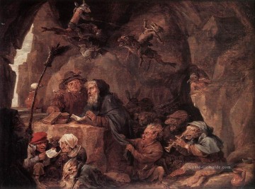  David Werke - Versuchung des St Anthony David Teniers der Jüngere